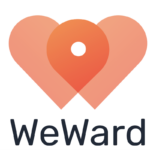 WeWard logo of two overlapping hearts